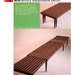 Mid Century Expandable Bench