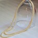 Vintage 1980's Beautiful 34 Inch Cream Pearl Necklace / Jewelry Gift