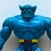 X-men Beast Action Figure, Vintage, Marvel Comics