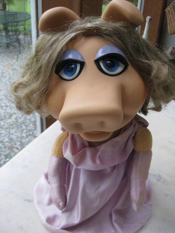 miss piggy puppet doll