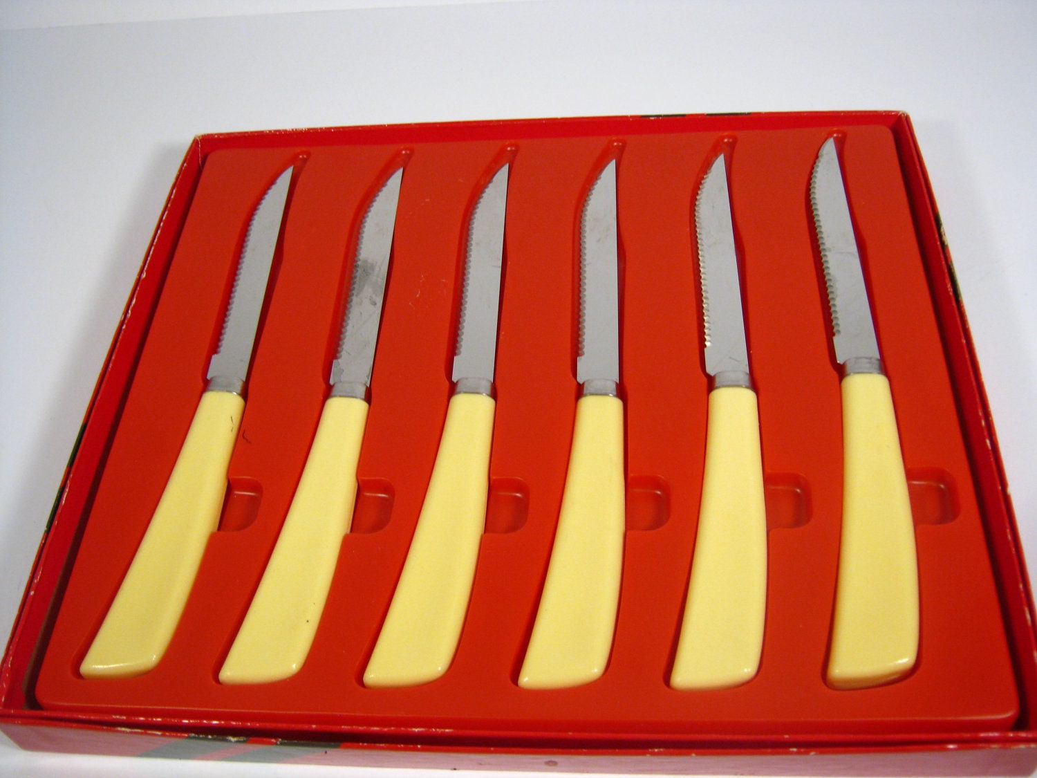 Set of 6 Quikut Steak Knives Vintage Steak Knives