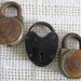 Vintage Rusty Crusty Locks, Found Objects, Hurloc and Heart Shaped Salvaged Lock LOT, Assemblage, Mixed Media, Industrial Collage DIY kit