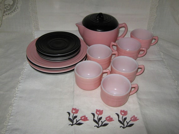 hazel atlas little hostess party set