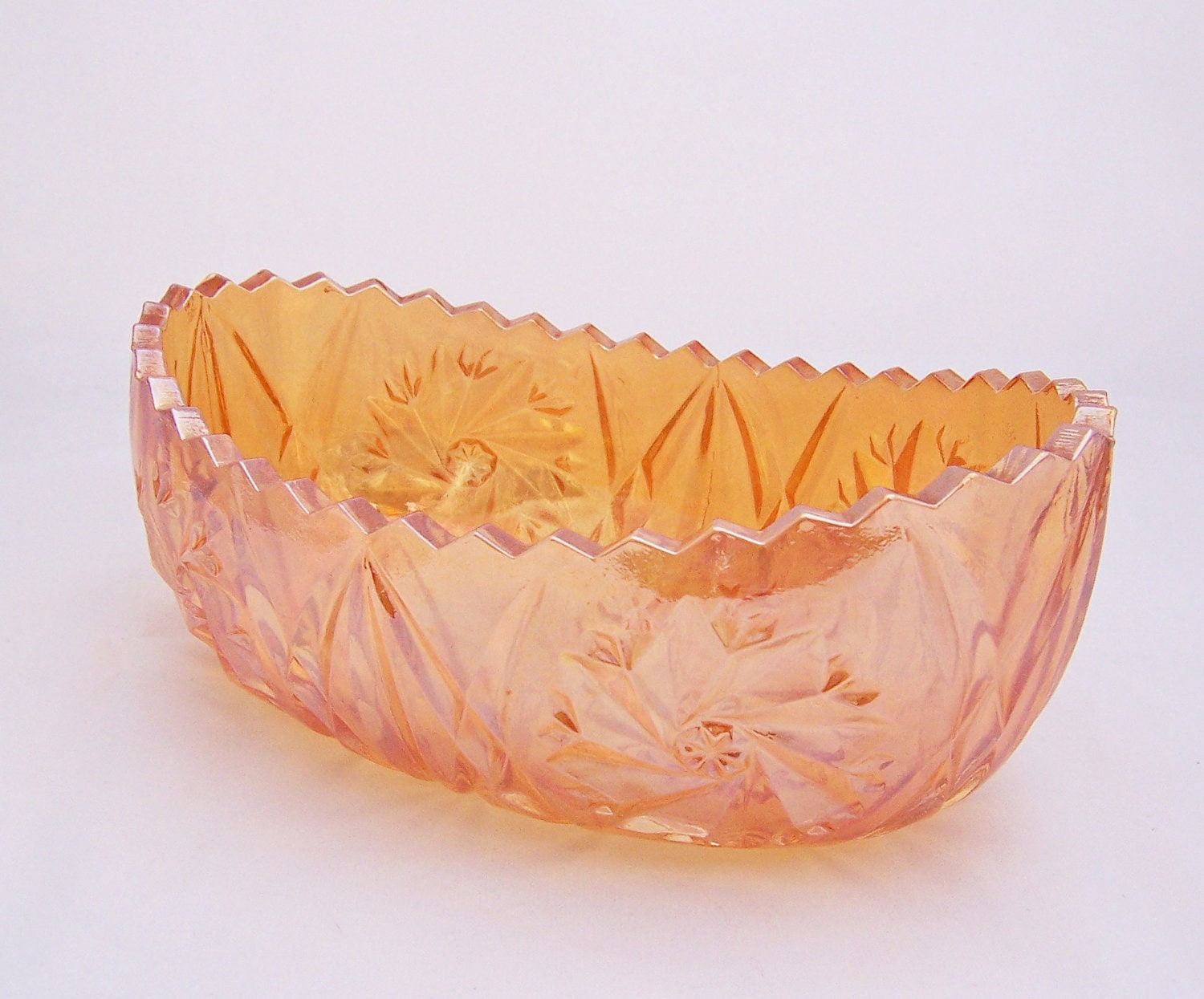 Vintage Orange Glass 116