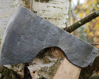 Swedish felling axe, Hand Forged, Blacksmith Made, Hand Forged Axe
