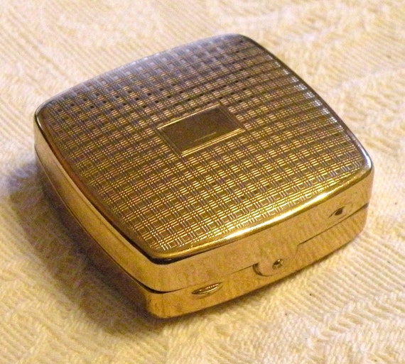 Vintage Retro Pocket Ashtray Miniature by RosePetalResources