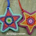 Christmas star twin set by ATERGcrochet