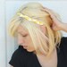 Shining star braided headband for women and teen girls