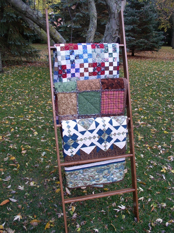 Ladder Quilt Rack