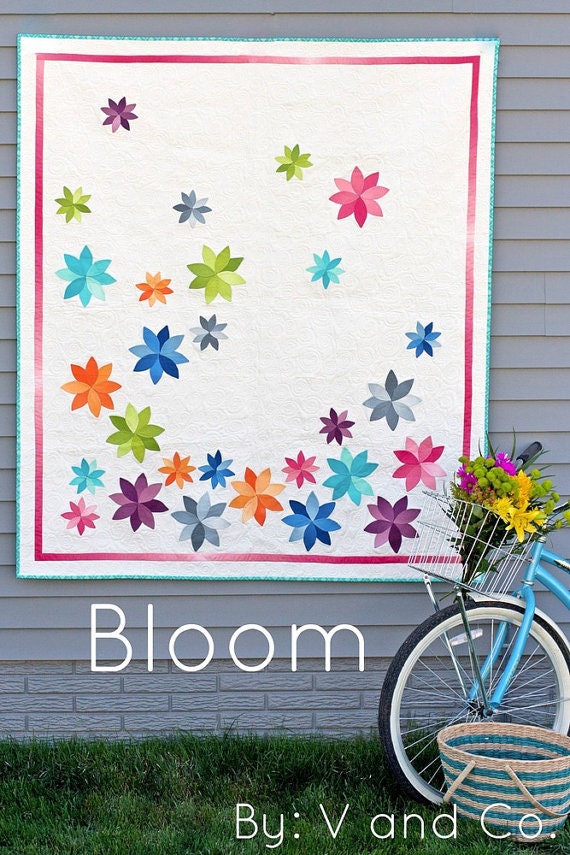 Bloom Quilt Pattern By V And Co