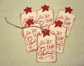 6 Don't Open Until Christmas Gift Tags w/Twine Il_170x135