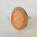 1900s Antique Cameo ring // SILHOUETTE