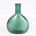 Vintage Emerald Green Glass Bottle Vase Wine Bottle
