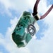 Orgone Energy Accumulator Pendant with Turquoise and Hematite. EMF Protection.