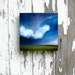 Original oil painting original art thunderstorm landscape clouds home decor painting 8x8 - Pressure