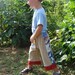 Mario kid shorts corduroy fits 5-7 hippie patchwork board shorts for kids nintendo RESERVED