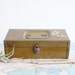 Vintage Pin-up Girl Olive Toolbox
