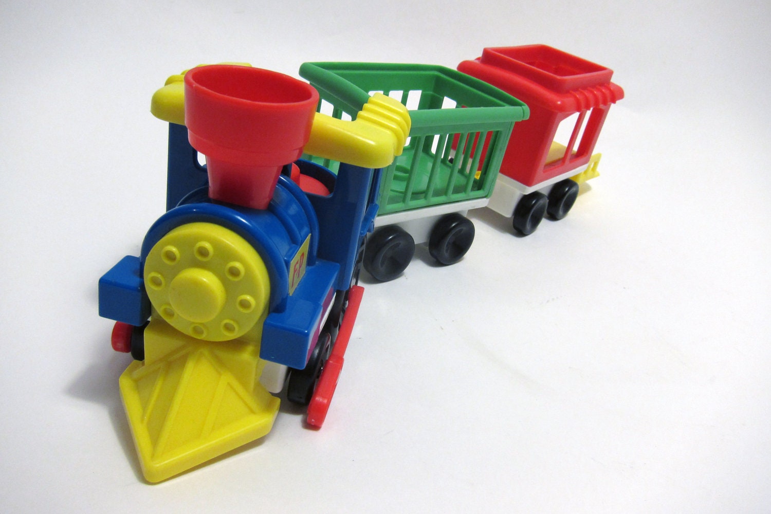 Fisher price circus train little people toy vintage 1991 toy