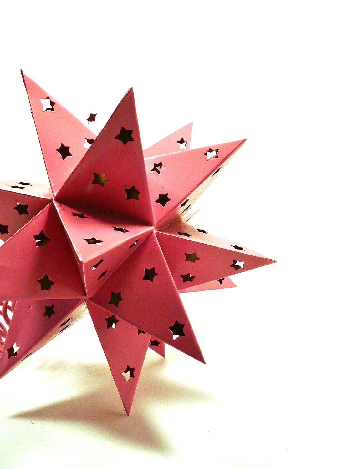 christmas tree topper star pink christmas decor bright by christmas tree topper star pink christmas decor bright by