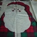 Vintage Fabric Panel, Daisy Kingdom Santa Door Panel, Cut, Sew & Stuff Fabric Panel, Doll, Toy, Christmas