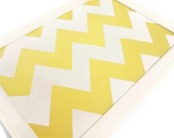 Custom Chevron Magnetic Makeup Board - Pick Your Colors, MADE TO ORDER