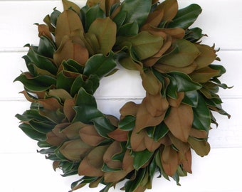 Fresh Magnolia Wreath