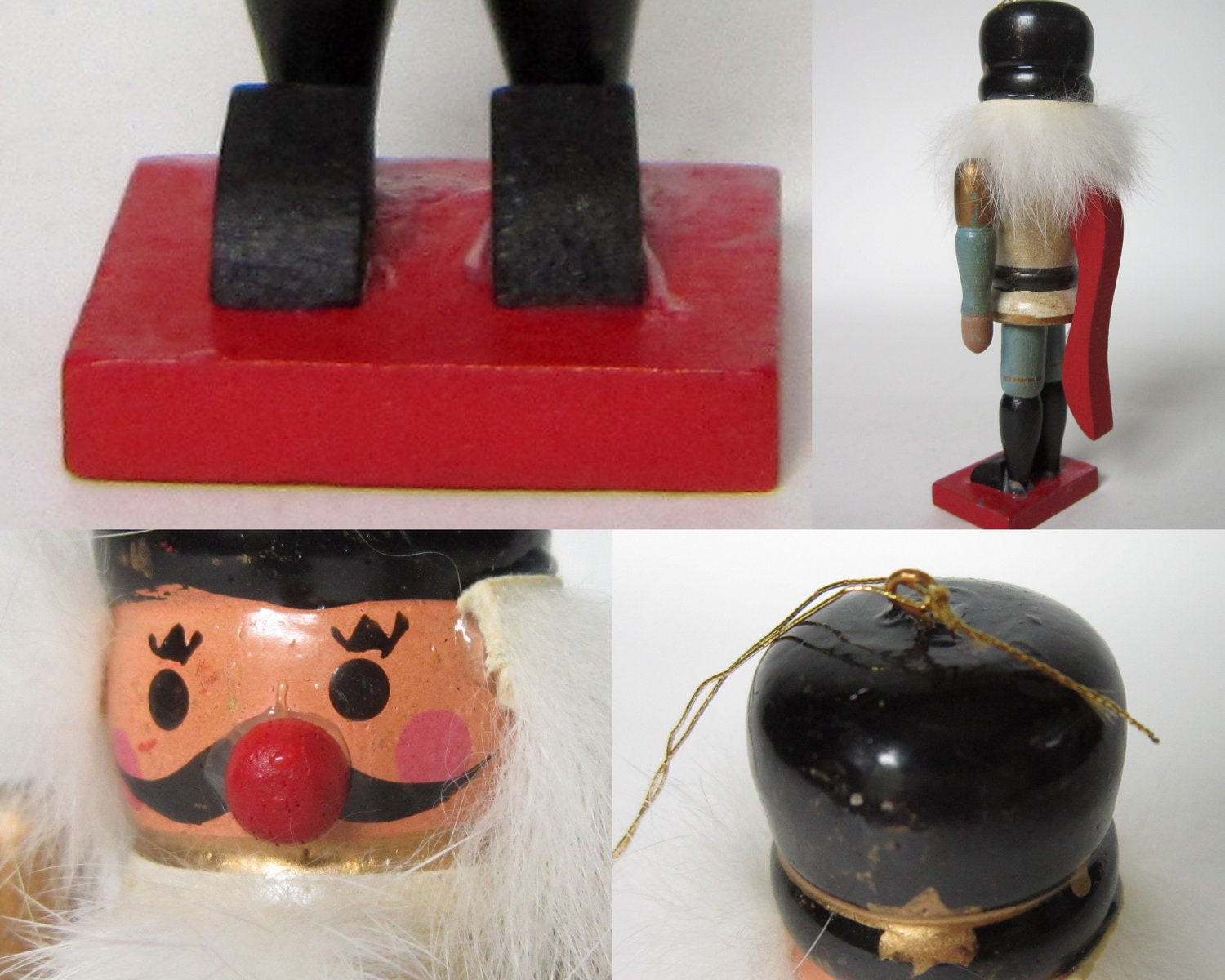 Vintage Christmas Nutcracker Ornament by CedarRunVintage on Etsy