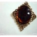 Diamond Shaped Art Glass Cameo Brooch Pendant 1250ge01002012