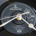 The BEATLES Vinyl Record CLOCK from original recycled 7" record. "Help". Other Beatles tracks also available....