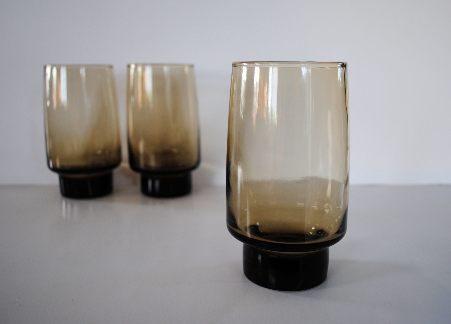 Libbey Tawny Accent Glasses Set of 3