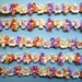 Chenille Rococo Decorative Braid, Lilac / Maize / Orange, 1/2" inch, 1 Yard, For Scrapbook, Mixed Media, Stationary, Home Decor, Accesories