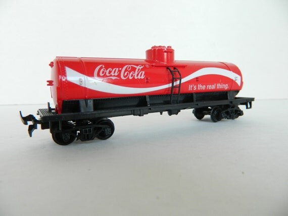 Tyco Coca Cola Coke Tank Car 315L Vintage 1980s HO by 19piglet64