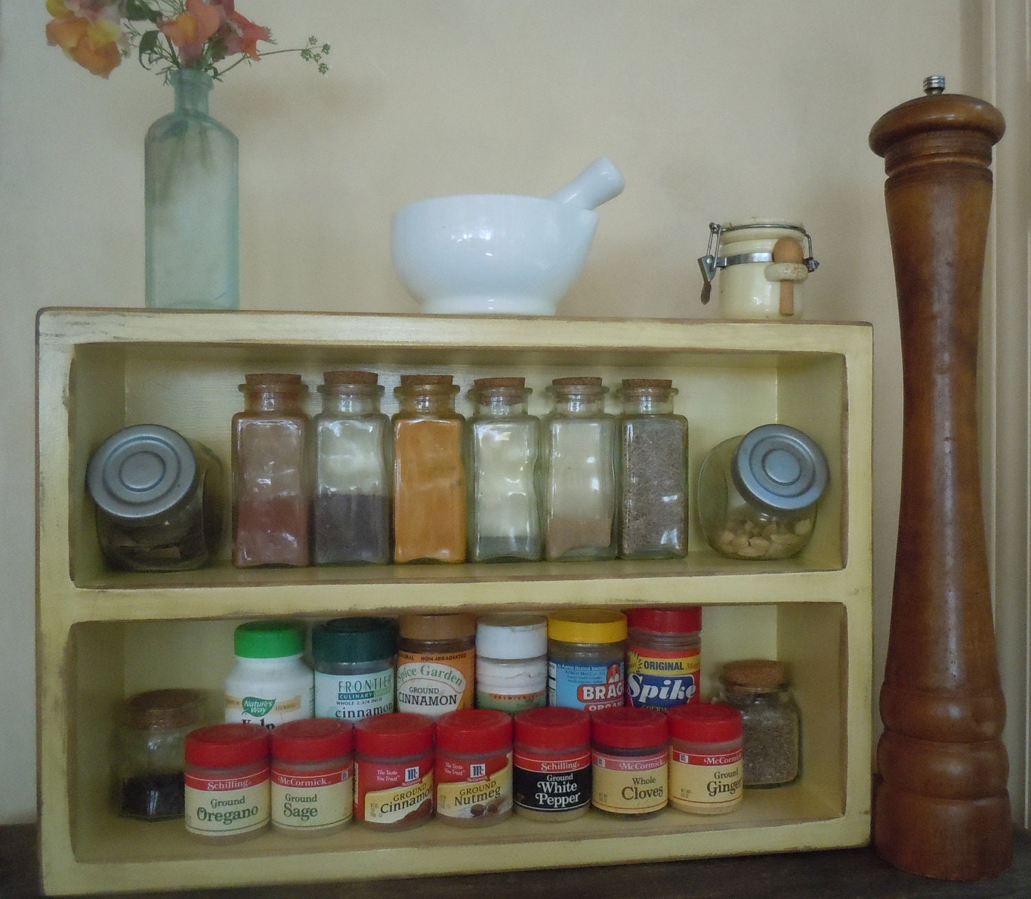 Spice RackMedium Free Standing Spice Rack in by OldCountryGeneral