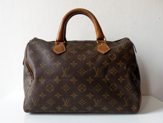 Authentic Vintage Louis Vuitton Monogram Speedy 30 Bag