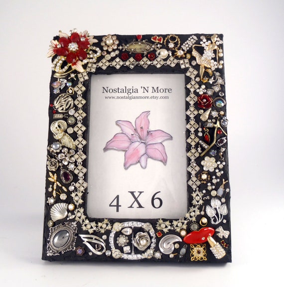 Jeweled Photo Frame Decorative Picture Frame 4x6