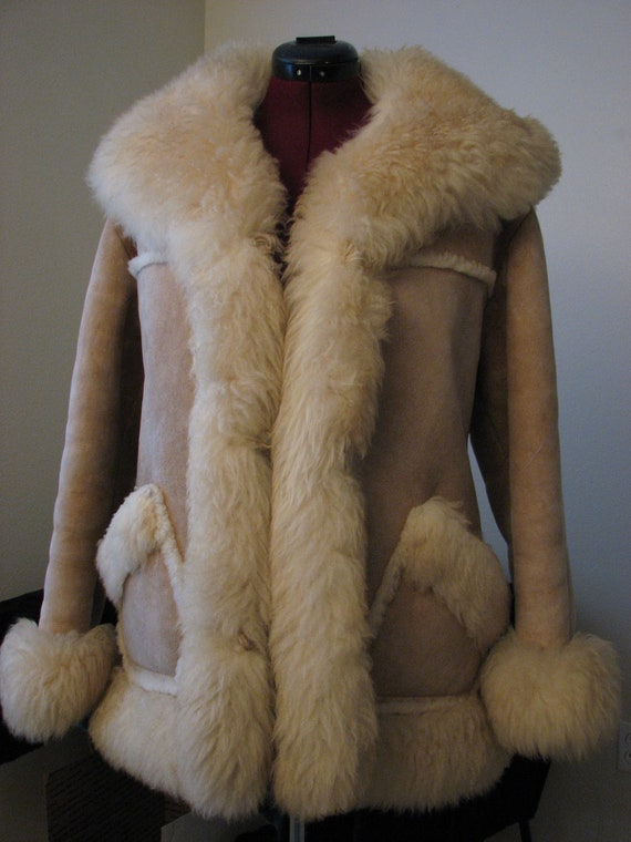 sheepskin coat 1980s