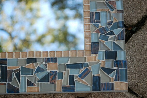 Decorative Mosaic Mirror Wall Art by GreenStreetMosaics on Etsy