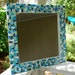 Mosaic Mirror, Blue and Turquoise Wall Art