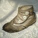 Reserved for Kathy Antique Tattered Single Baby Shoe