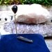 Victorian Jet Seed Pearl 14k Stick Pin & Victorian Jet Collar Brooch / Pin