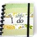 Keepsake Wedding Planner Bridal Journal Green Engagement Gift Ready to Ship