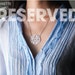 Reserved for Carissa - One 1.5" monogram necklace in sterling silver - CLA - 18" chain - One 5/8" gold plated chain bracelet - CLA