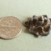 A Vintage Sterling Silver Mexican Rose Charm Bracelet charm Pendant