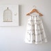 White Cotton Summer Girls Dress-French Bunting Flags-baby-toddler-infant-Handmade Children Clothing by Chasing Mini 2yrs