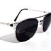 Deadstock Silver Clubmaster 80s Wayfarer Sunglasses - Under 25 Gift for Men Women Unisex