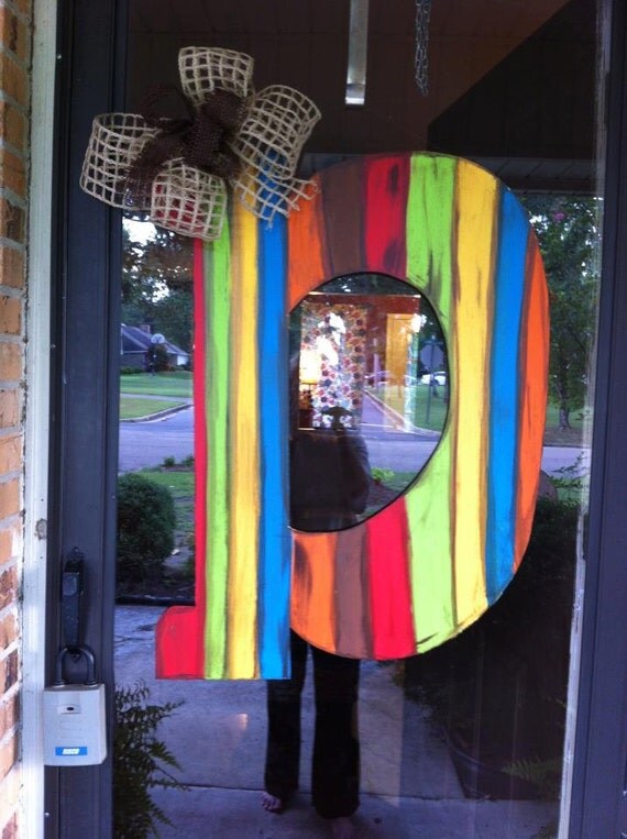 Items similar to Made to order wooden door hangers on Etsy