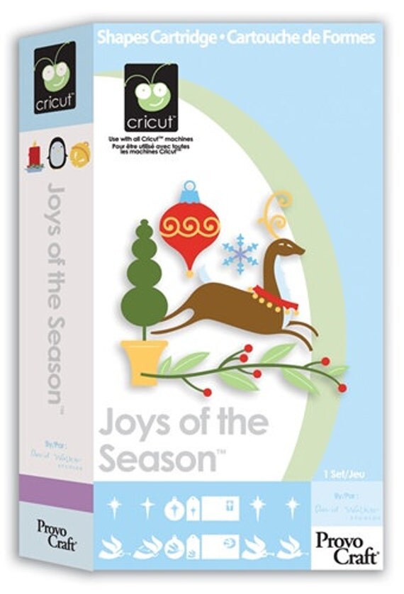 Cricut Cartridge JOYS of the SEASON 12 Days of CHRISTMAS