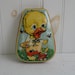 Vintage Horner Tin, Duckling Flying, Advertising Tin