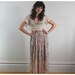 90s PINK ROSES Sheer Skirt - Romantic Vintage - xs to s