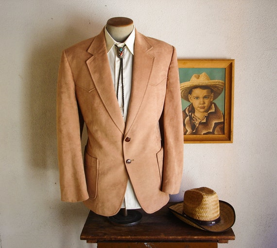 vintage western suit jacket